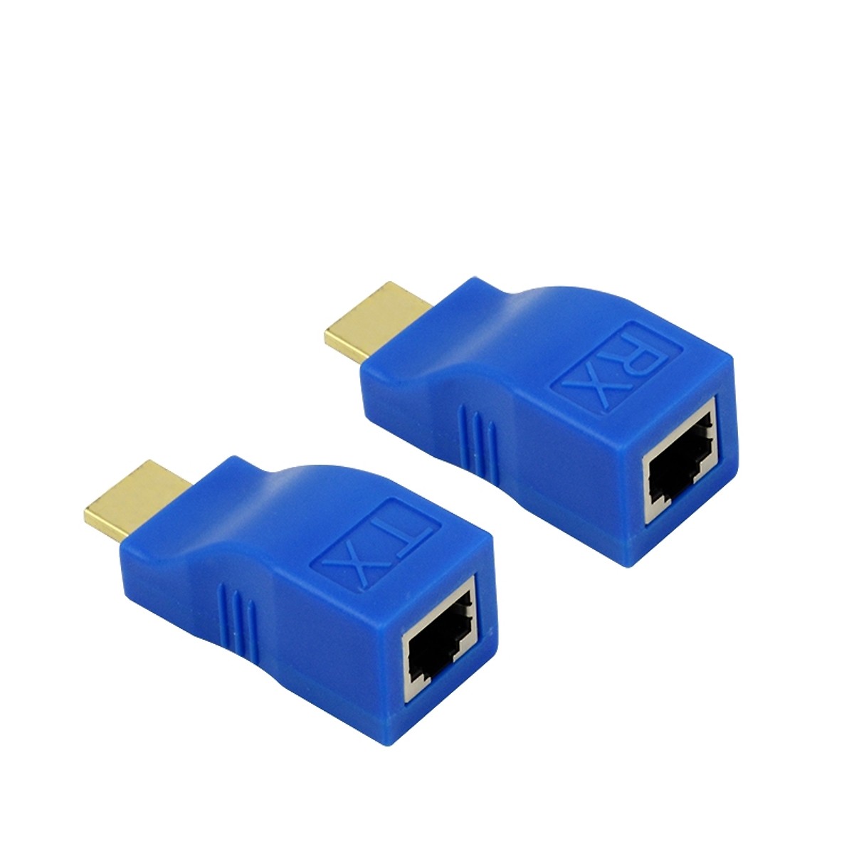 Bộ kéo dài HDMI Extender 30m qua cáp mạng Cat5E,6 chuẩn RJ45 AZONE - VI  TÍNH LÊ DIỆP